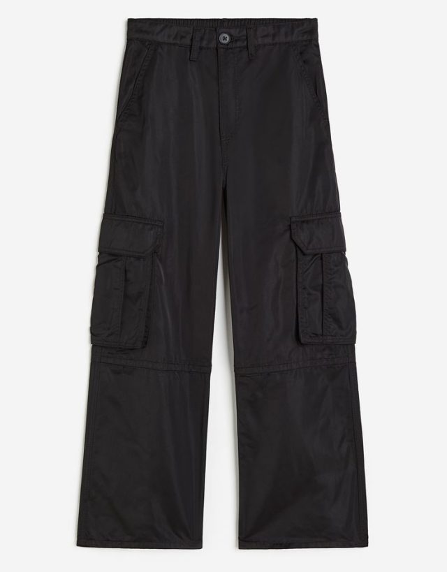 Shop Wide cargo trousers online _ H&M UAE_